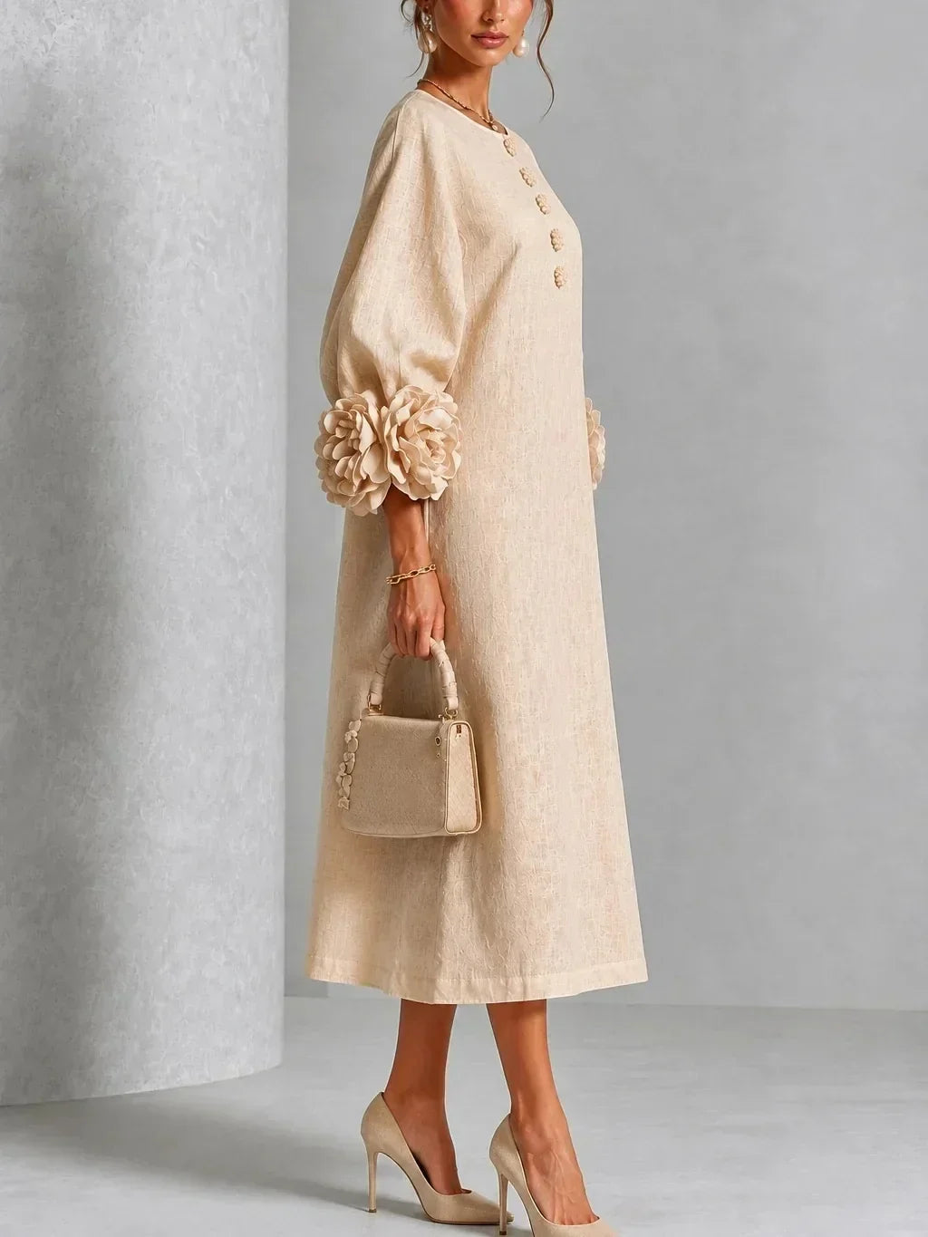 Vestido Floral Midi