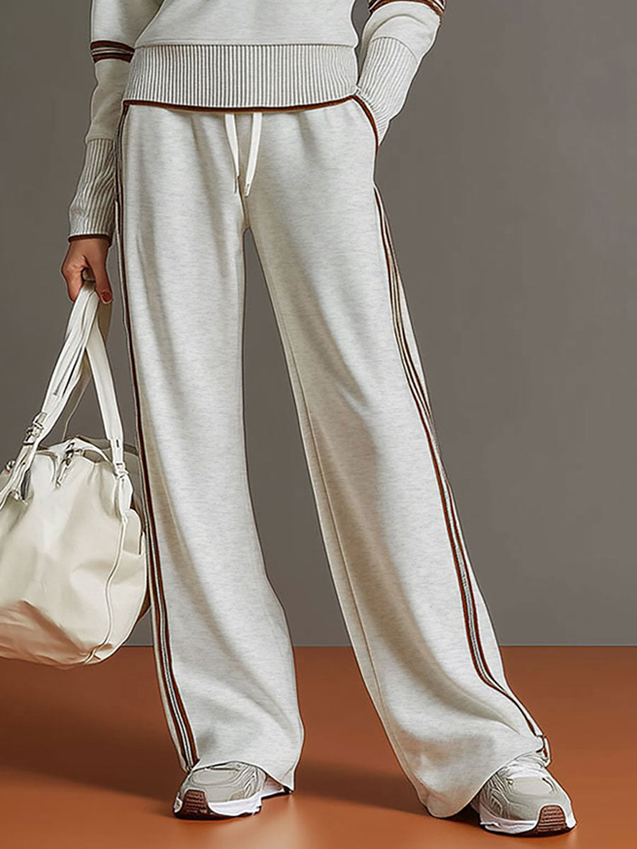 Set Elegante con Pantalón de Pierna Ancha