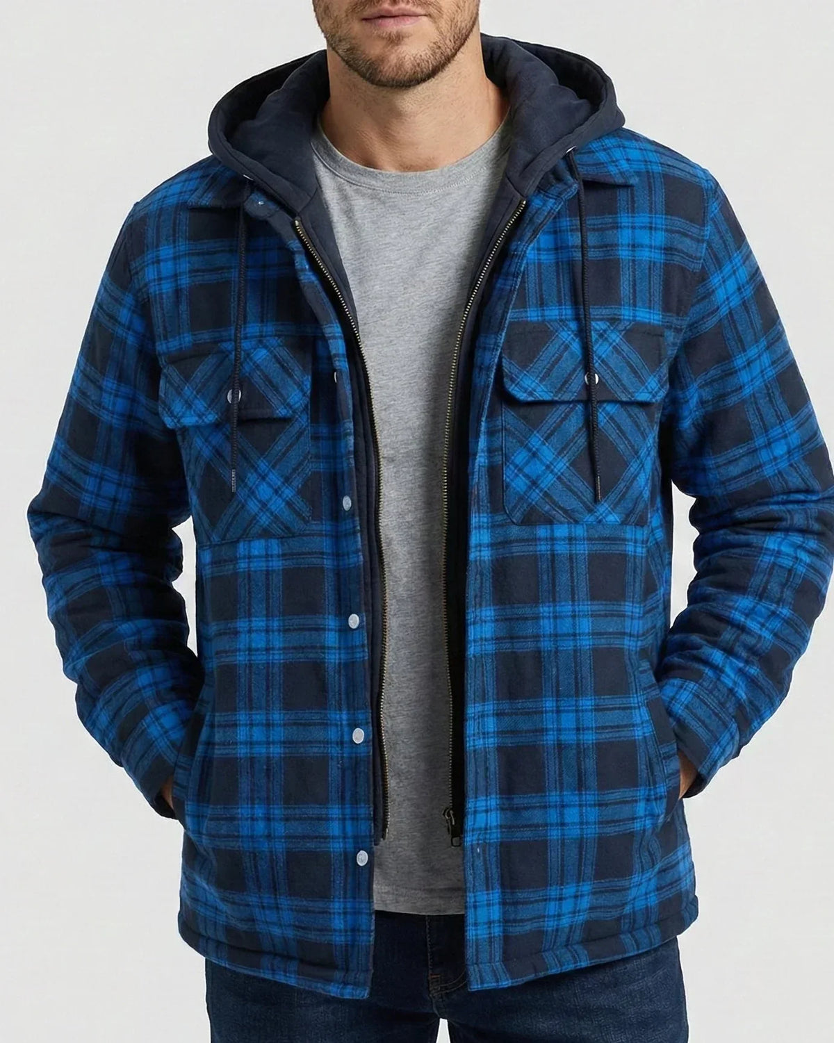 Chaqueta Ultra-Cálida Con Capucha