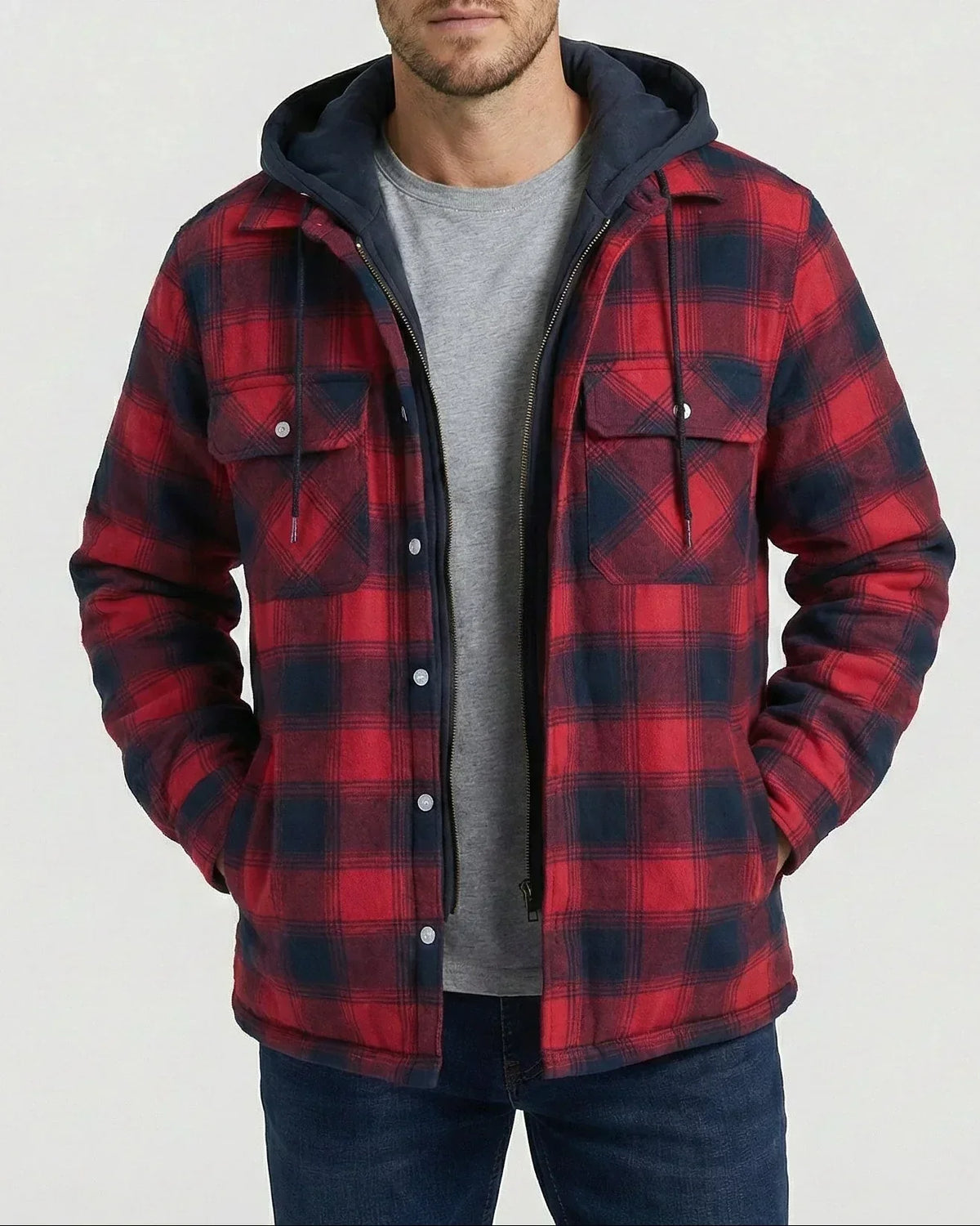 Chaqueta Ultra-Cálida Con Capucha