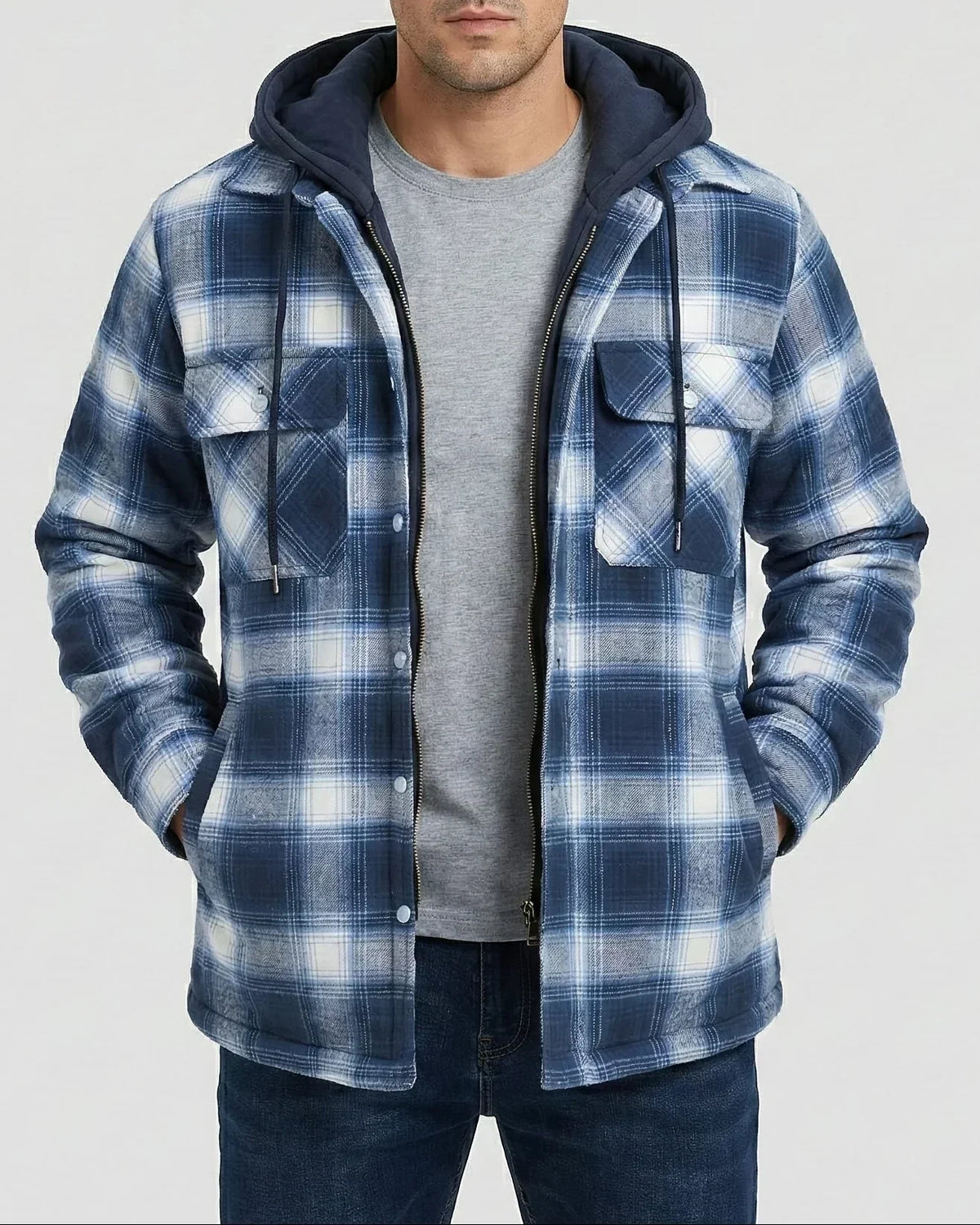 Chaqueta Ultra-Cálida Con Capucha