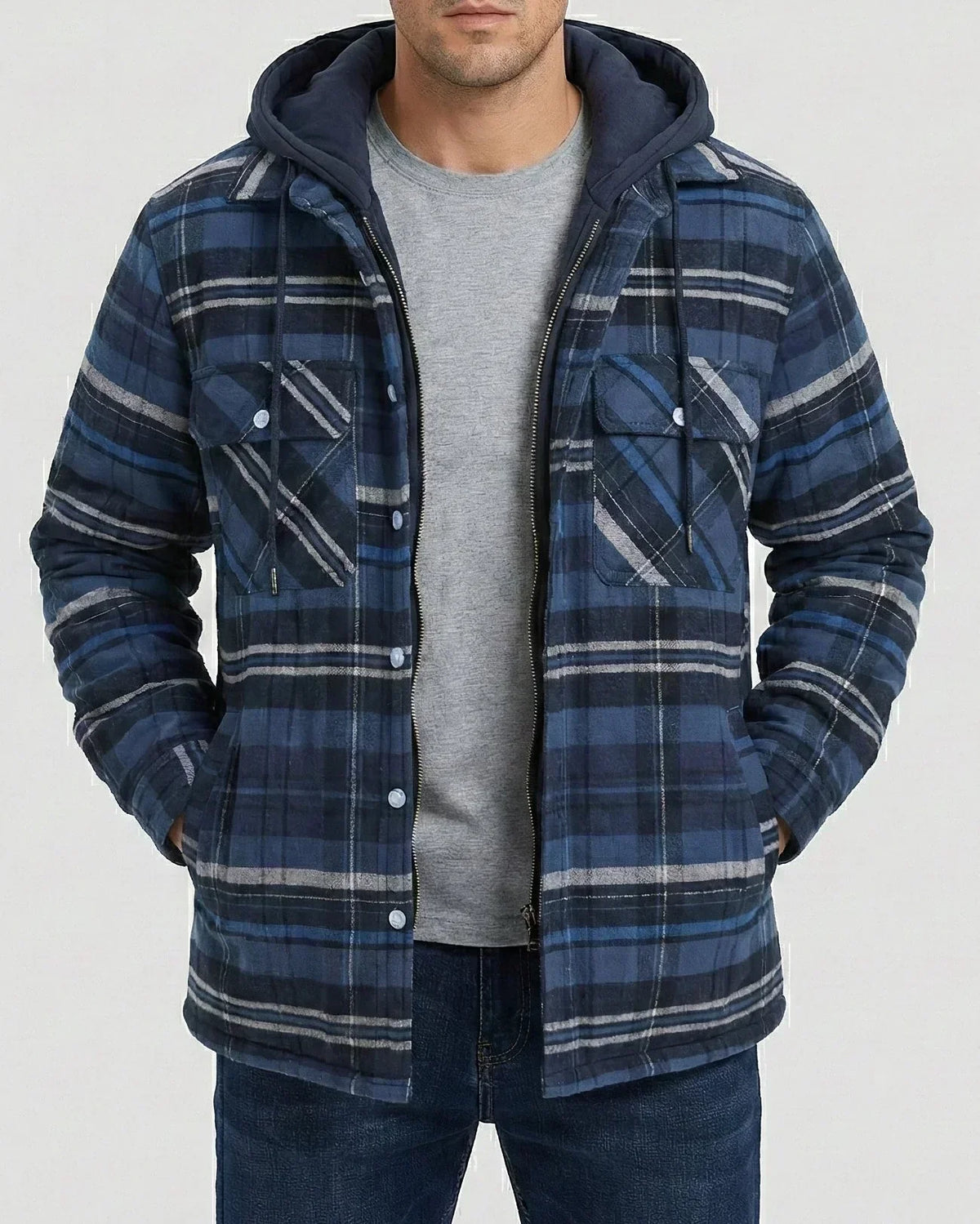 Chaqueta Ultra-Cálida Con Capucha