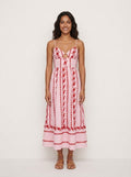 Vestido Midi Bordado