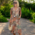 Vestido Fluido Ligero con Efecto Favorecedor
