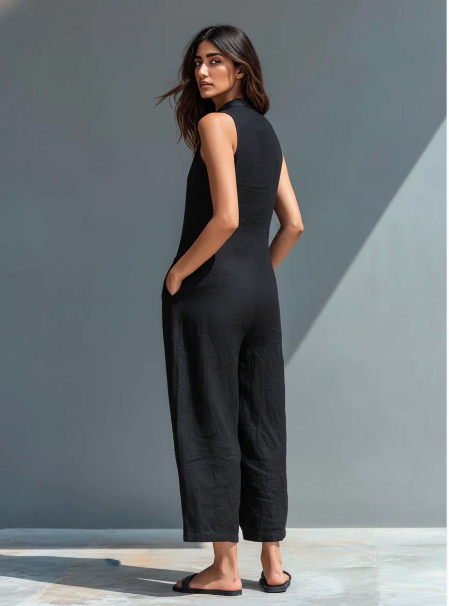 Mono Minimalista sin Mangas Elegante