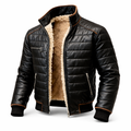 Chaqueta aislante de lujo con forro de felpa premium