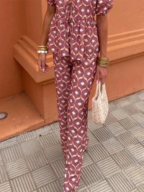 Conjunto Casual Chic de Dos Piezas