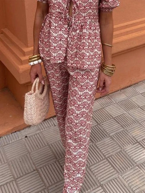 Conjunto Casual Chic de Dos Piezas