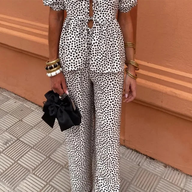 Conjunto Casual Chic de Dos Piezas
