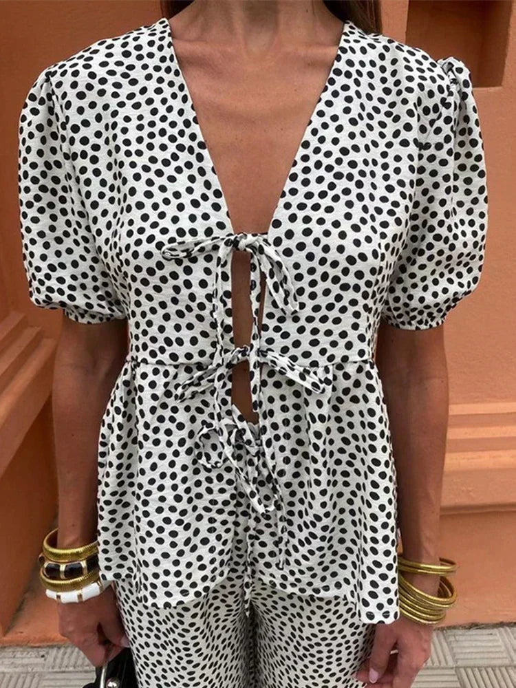 Conjunto Casual Chic de Dos Piezas