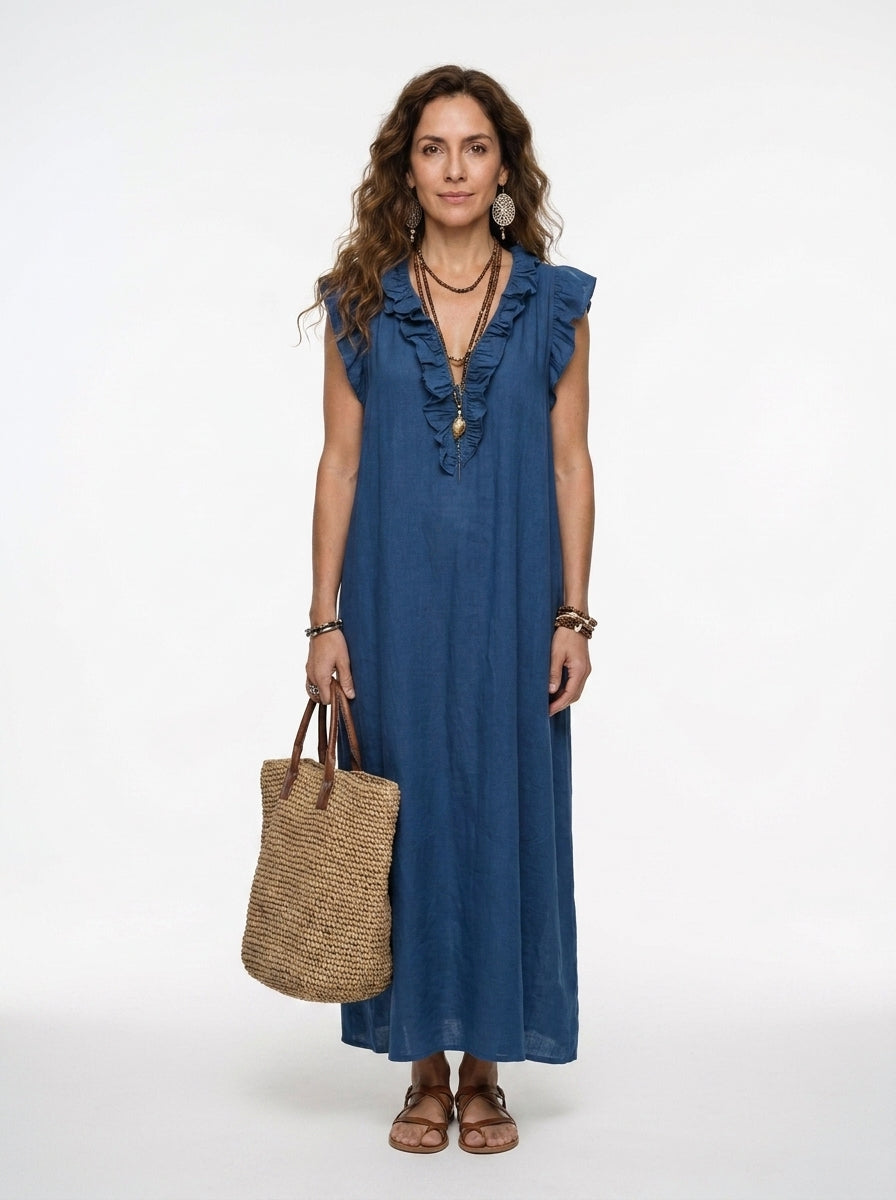 Vestido largo bohemio