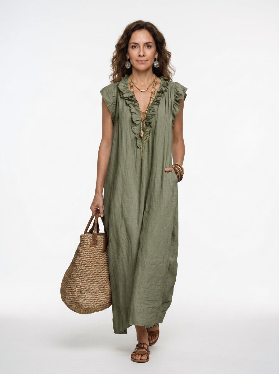 Vestido largo bohemio