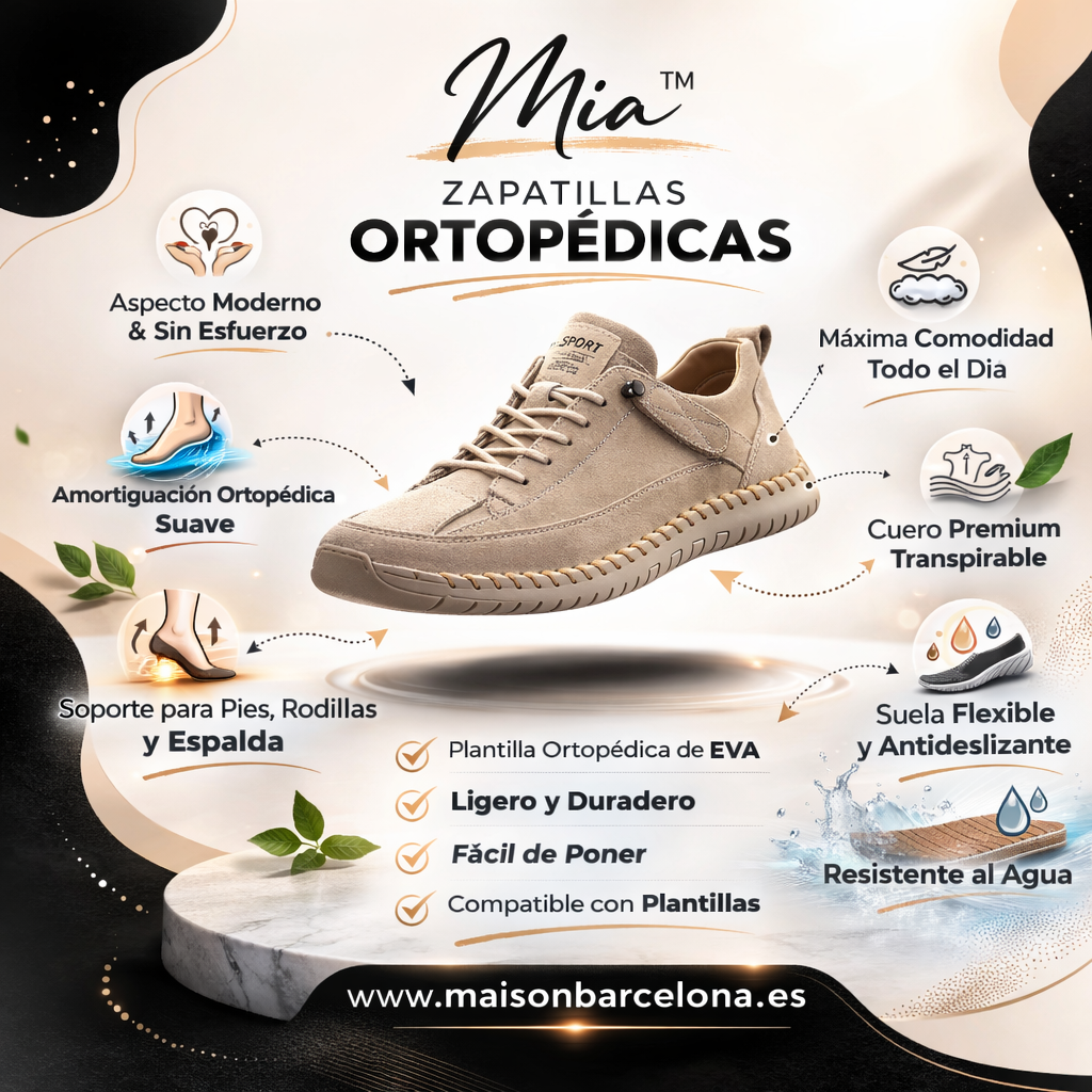 Zapatos Ortopédicos Premium Sin Dolor