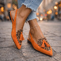 Sandalias con tiras y flecos