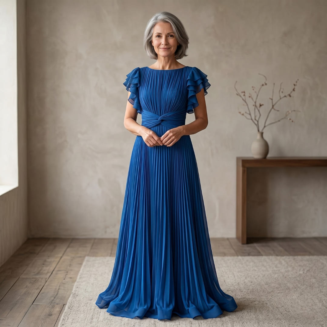 Vestido Plisado Elegante que Realza tu Figura