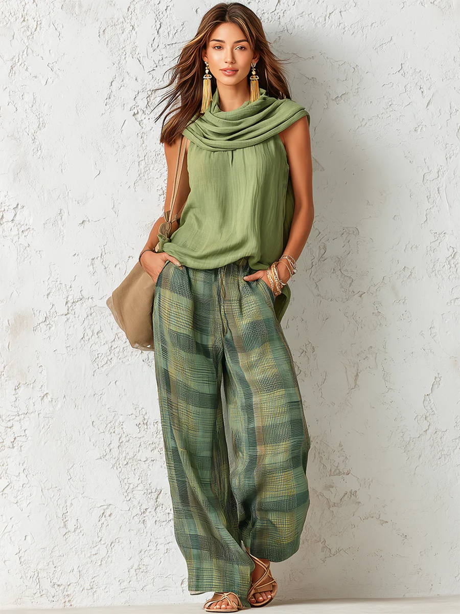 Conjunto Boho que mezcla comodidad con un estilo elegante y relajante