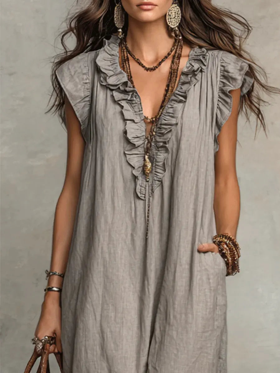 Vestido largo bohemio