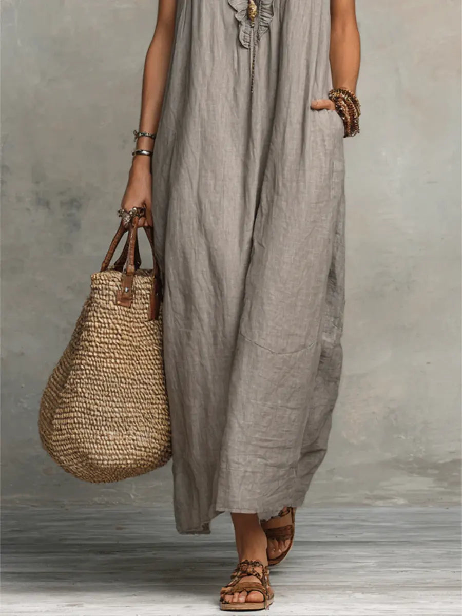 Vestido largo bohemio