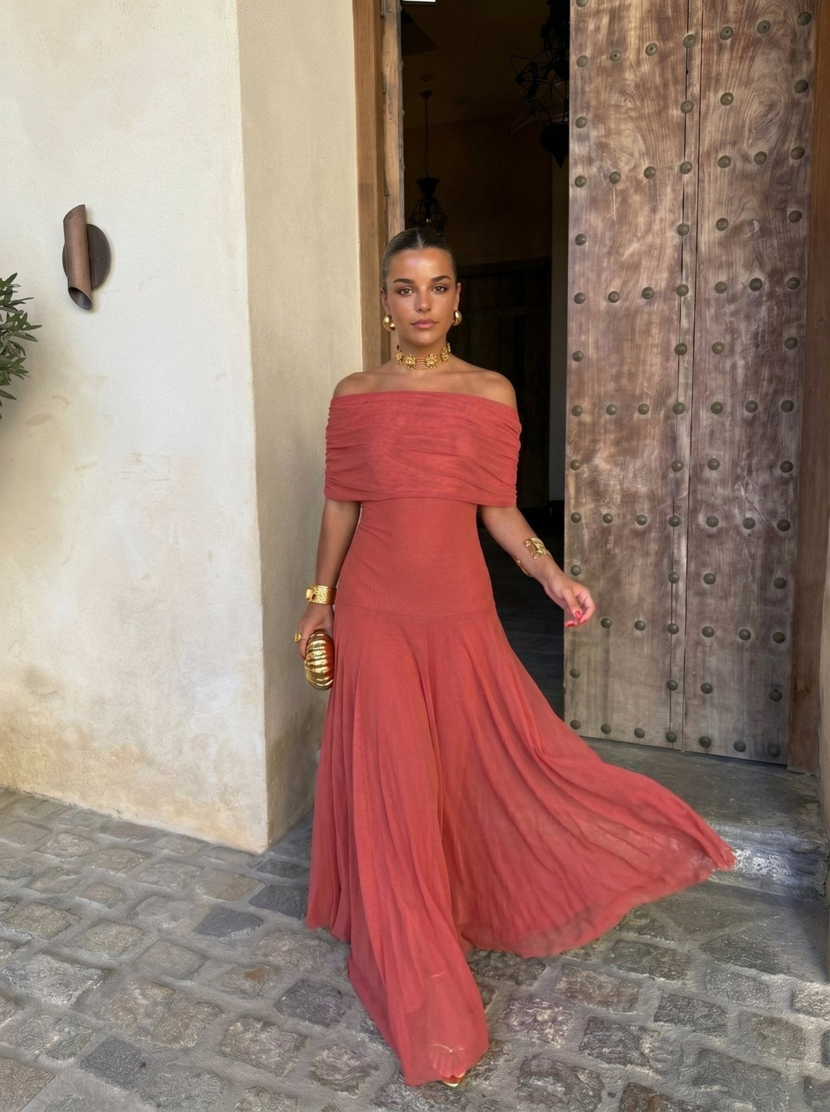 Vestido largo estilo Toledo