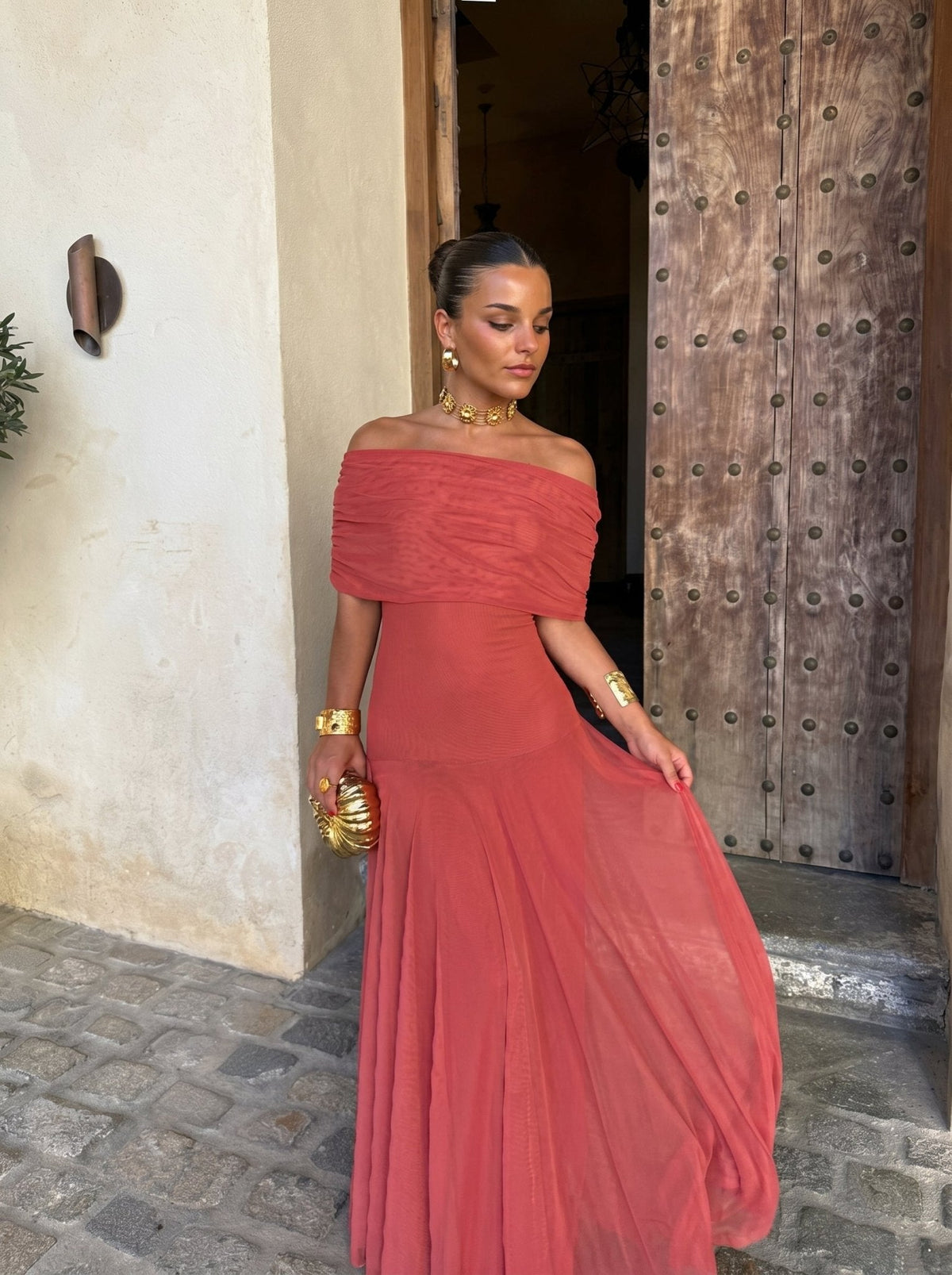 Vestido largo estilo Toledo